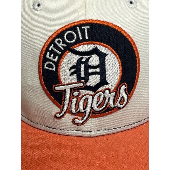 New Era Detroit Tigers 59 fifty Hat Mens 7 5/8 Genuine Merchandise Colorblock - Picture 5 of 13